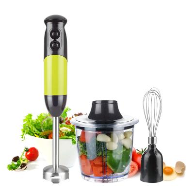 China Household Kitchen Tool Electric Food Blender Hand Blender Juice Machine With Vegetable Chopper for sale