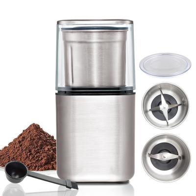 China Mini Electric Coffee Grinder Professional Household Coffee Powder Grinder Multiple Grind for sale