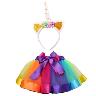 China Fancy Tutu Dresses Girls Kids Baby Tutu Skirt Party Costume Pettiskirt for sale