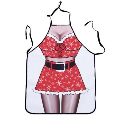 China Funny Costumes 3D Party Apron Kitchen Man Women Halloween Aprons Dinner Cooking Apron Kitchen Adult Pinafore for sale