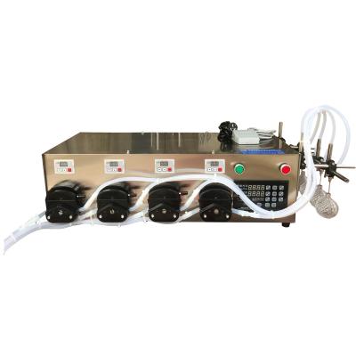 China Products Semi-automatic 4 Heads Chili Sauce Filling Machine Vinegar Filling Machinery for sale