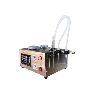 China Hot Sale Desktop Semi-automatic Filling Machine 2 Heads Liquid Filling Machines for sale