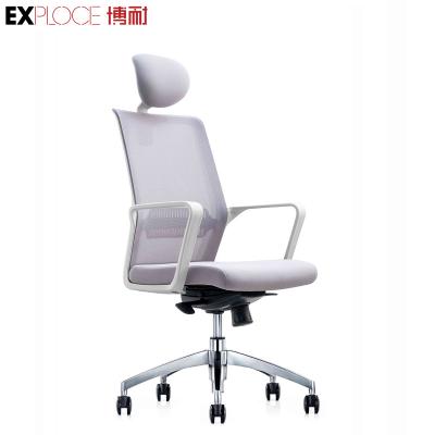 China Wholesale Modern Comfortable Office Furniture Office Chairs Adjustable (Height) With Wheels Mesh Chair High Back Fabric Office Chair for sale