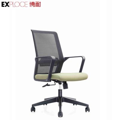 China (Size)Adjustable Mid Back Mesh Chair Comfortable Adjustable Height Seats Wheels Mobile Adjustable Office Chairs Cheap On Sale for sale