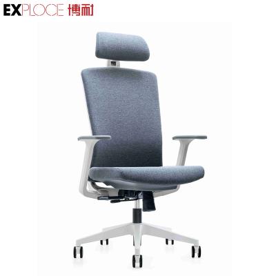 China Adjustable (Height) Ergonomic Office Mesh Height Adjustable Back And Seat Sliding High Back Swivel Chair Mesh Fabric Office Chair for sale