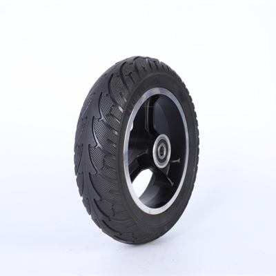 China Aluminum Alloy 8.5 Inch Driven Wheel For Xiaomi Scooter Car Sports Fat Tire Wheel Set Go Trolley Wheel for sale