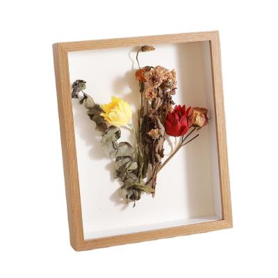 China Modern Three-dimensional Creative Paper Frame 610A4 Inch Photo Derivative DIY Interior Ministry Hotel Decoration Cavity DIY Flower Picture Frame Dry Animal for sale