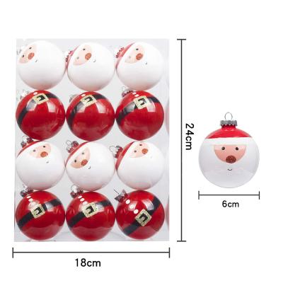 China PVC & Christmas Decorative Christmas Props Mosaic Decorative Ball Decorations Lovely Glass Boxed Glass Balls for sale