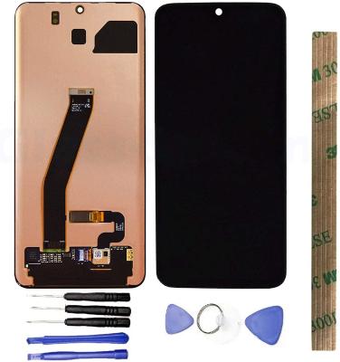 China AMOLED LCD Display Touch Screen Digitizer Replacement For Samsung Galaxy S20 Black 6.2 inch For Samsung s20 LCD Screen for sale