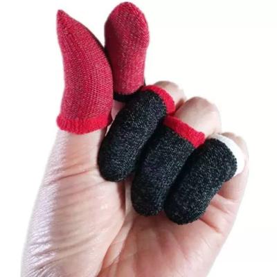 China Used For Durable Finger Sleeve Sweatproof Game Finger Sleeve Game Finger Sleeve Mobile Phones 1pair Fiber Screen Game Controller COD Artifact for sale