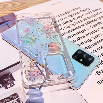 China Clear Glitter Gel Case Cover For Samsung Galaxy Note 20 Ultra S20 A51 A71 A21S For All Phone for sale