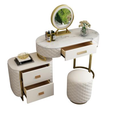 China Modern Simple Design Vanity Dressing Table Extendable Makeup For Bedroom for sale