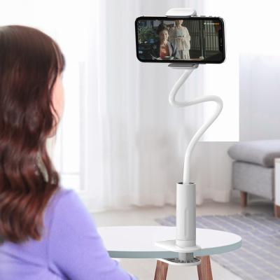 China New Design Adjustable Comfortable Silicon Flexible Gooseneck Mobile Phone Support Phone Holder For Video TV for sale