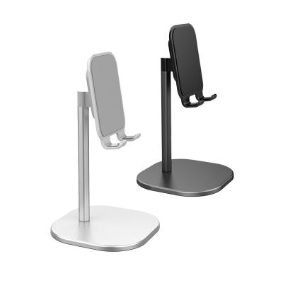 China Adjustable Simple Metal Phone Table Stand Phone Desk Stand Retractable Holder for sale