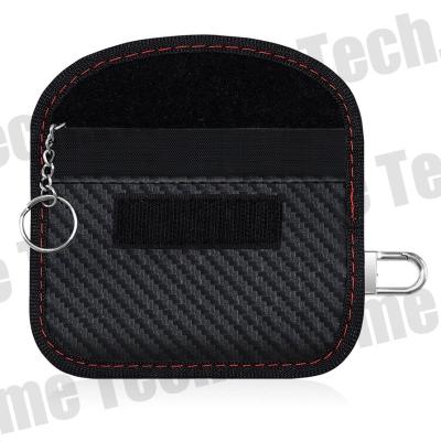 China Fashion Car Key Signal Blocker Pocket, RFID Blocking Faraday Bag Protector for Keyless Fobs and Remote Entry Key Case Security for sale