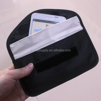 China Free Shipping High Protective RFID Oxford Cloth Signal Blocking Bag, COOLNAS RFID Signal Shielding Pocket Wallet Case For Cell Phone Privacy for sale