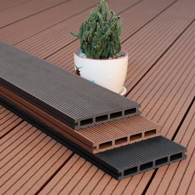 China New Environmental Friendly Outdoor Waterproof Materials WPC Cheap Panel Wpc Decking Flooring for sale