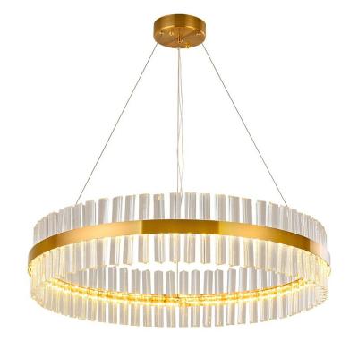 China New Modern Arrive Warm Natural Daylight Chandelier Light White Aluminum Hanging Luxury Chandelier for sale