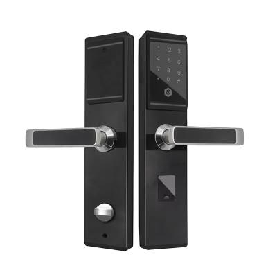 China Fingerprint Password Smart Aluminum Portable Premium Durable Material Door Lock for sale