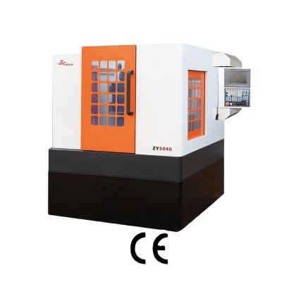 China Building Material Shops ZHONGYUAN Good Price Economical Mini Small Size Double Column CNC Milling Machine With Syntec SIEMENS FANUC Controller ZY8080 for sale