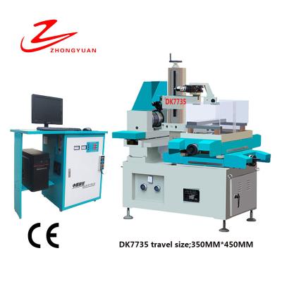 China Low metal cutting DK7735 mini cnc edm wire cutting machine price for sale