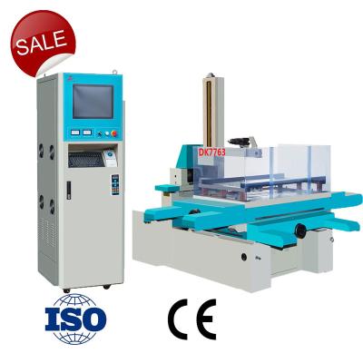 China Construction worksÂ   DK7763 CNC EDM WIRE CUTTING MACHINE MAKING MOLDS for sale