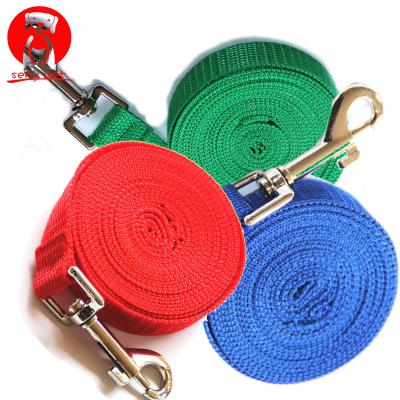 China Durable Nylon Dog Leash Pull Rope For Large Dogs Belt Dog Training Harness Leads Puppy Walking Leashes for sale