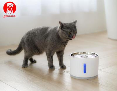 China Automatic Automatic Cat Dog Electric Pet Drinking Fountain with LED Pet Bowl Drinking Water Dispenser Beverage Filter for sale