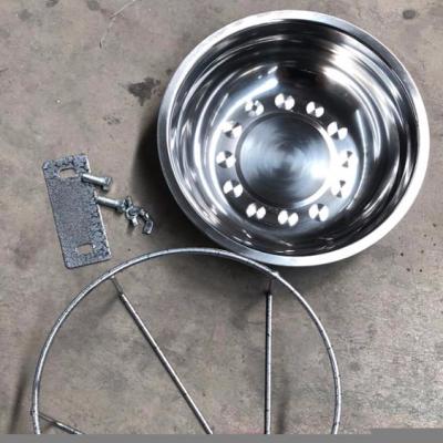 China Stainless Steel Viable Hook On Dog Bowl Pet Rabbit Bird Food Puppy Water Cage Cup Dog Bowl Feeding Food Container for sale