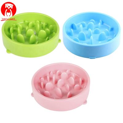 China Sustainable Dog Feeding Maze Food Bowls Slow Down Eating Feeder Puppy Plate Bowels Prevent Obesity Dogs From Supplies for sale