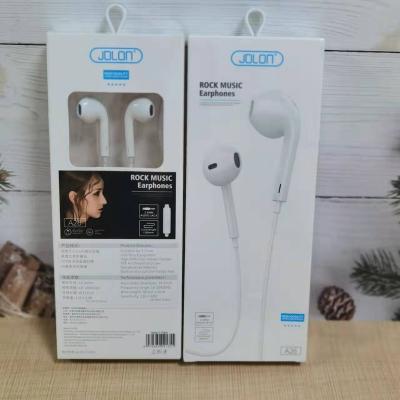 China Fashionable In-Ear Retail Package 3.5mm Handfree Wired Earphone for sale