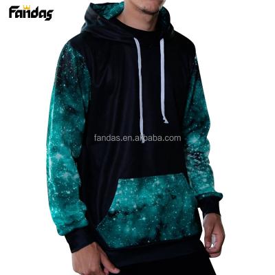 China Custom Made High Quality 100% Polyester Sublimation Women's Hoodies Pullover Oversized 100% Polyester Men's Hoodies for sale