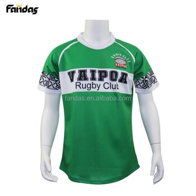 China Wholesale Custom Sublimation Antibacterial Antibacterial Printing New Zealand Rugby Shirt Rugby League Tank Tops for sale