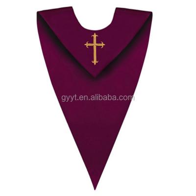 China School Clothes Shining Priest Stoles Religion Stoles for sale