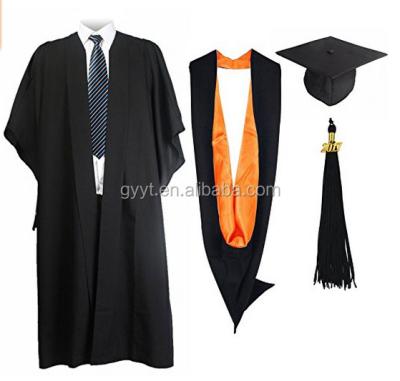 China School Clothes 155 GSM Chevron Style Doctoral Graduation Hoods Academic Hood for sale