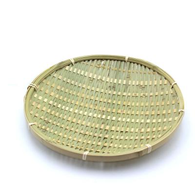 China Fruit bowl bamboo basket basket household goods storage sustainable weaving folk characteristic bamboo basket for sale