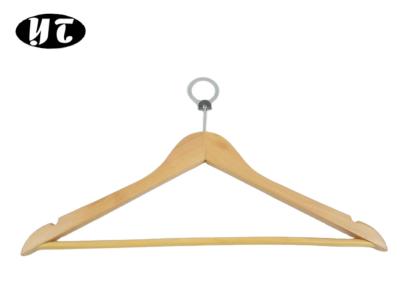 China DISPLAY LY235 hotel shirt hanger wooden hotel hanger wooden hanger wholesale for sale