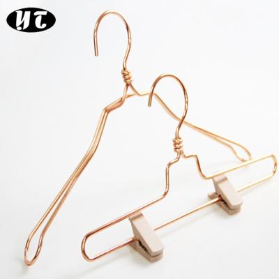 China SHOW YT XM-43 Hanger Women Custom Aluminum Metal Coat Hanger For Clothing for sale