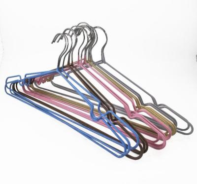 China Personalied Available Wire Hangers For Laundry Shop Metal Hanger Stainless Steel Hanger for sale