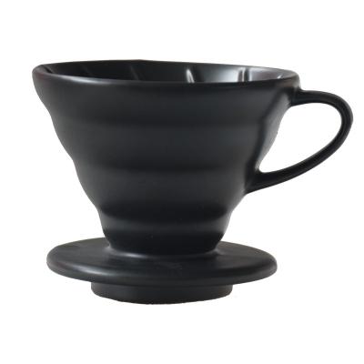 China Nenya Sustainable Wholesale Ceramic V60 Coffee Spout Household Pour Over Coffee Accessories for sale