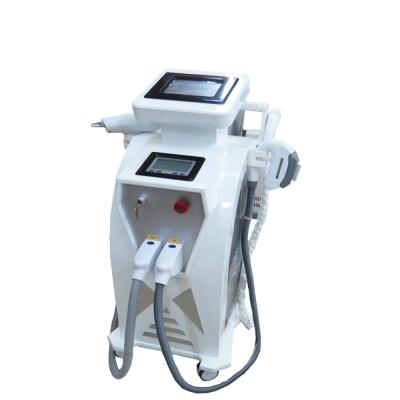 China Anti-puffiness FS beauty Elight +OPT+RF handles ND yag laser beauty machine for hair and tattoo removal for sale