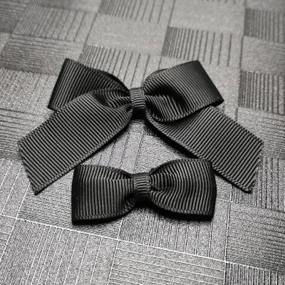 China Garments Wholesale Colorful Handmade Silk Ribbon Bows For Garment Accessories for sale