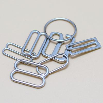 China Environmentally Friendly Metal Ring Swivel Hook Zinc Alloy Slider For Bra Slider Adjuster for sale