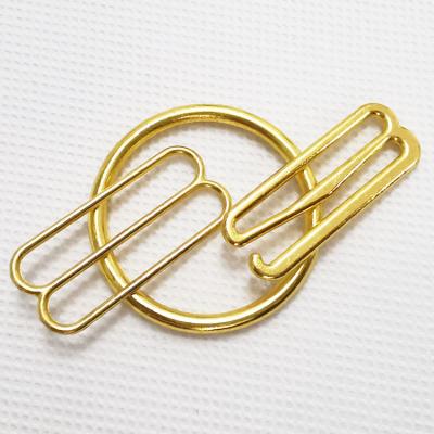 China Environmentally Friendly Metal Bra Slider Hook Zinc Alloy Ring For Bra Underwear Accessories for sale