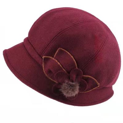 China Custom Wide Brim Women's Brand Logo Felt Color Felt Hat Fisherman's Hat Fisherman's Hat 2021 for sale