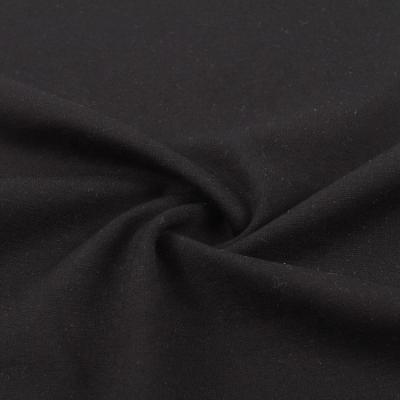 China Viable all dyed black single knit lycra spandex roman fabric for sale