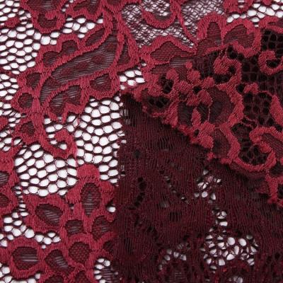 China Best Floral Mesh Material Cheap Tear - Resistant Embroidery Knit Lace Jersey Fabric for sale