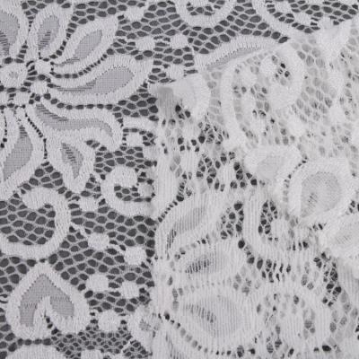 China 2020 Tear-resistant Latest Eco-friendly Elegant Plain Dyed Wedding Dress Eyelet Lace Fabric for sale