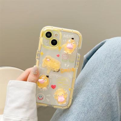 China Customized Shockproof Customized Material Clear Transparent Soft TPU Phone Case Smart Copy for sale