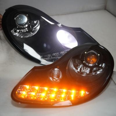 China For Porsche Boxster 996 LED Head Lamp Black Housing 1997-2003 JY 911 (996) for sale